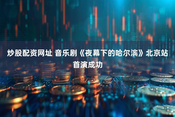 炒股配资网址 音乐剧《夜幕下的哈尔滨》北京站首演成功